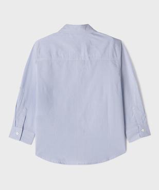 Chemise manches longues à carreaux vichy garçon - LuluCastagnette vue3 - LULUCASTAGNETTE - GEMO