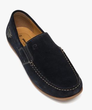 Mocassins en cuir suédé à semelle souple homme - Pierre Cardin vue6 - PIERRE CARDIN DIFFUSION - GEMO