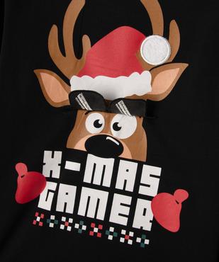 Tee-shirt manches longues Noël garçon vue2 - GEMO (ENFANT) - GEMO