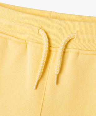 Bermuda en maille avec intérieur molletonné garçon vue2 - GEMO (ENFANT) - GEMO