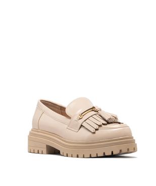 Mocassins chunky à semelle crantée et pampilles femme - 5 Miles vue3 - 5 MILES - GEMO