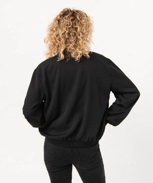 Chemise zippée façon blouson femme vue3 - GEMO(FEMME PAP) - GEMO