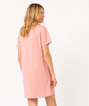 Chemise de nuit à manches courtes motif Stitch femme - Disney vue3 - LILO & STITCH - GEMO