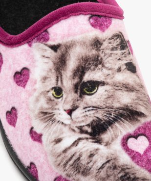 Chaussons femme mules confortables en jersey vue6 - GEMO(HOMWR FEM) - GEMO