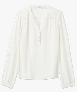 Blouse femme avec manches longues retroussables  vue4 - GEMO(FEMME PAP) - GEMO