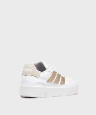 Baskets Court block bold avec semelle plateforme femme - Adidas vue4 - ADIDAS - GEMO