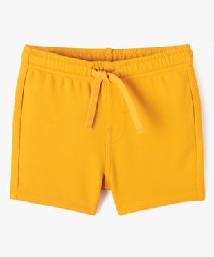 Short en maille avec taille ajustable bébé garçon vue1 - GEMO(BEBE DEBT) - GEMO