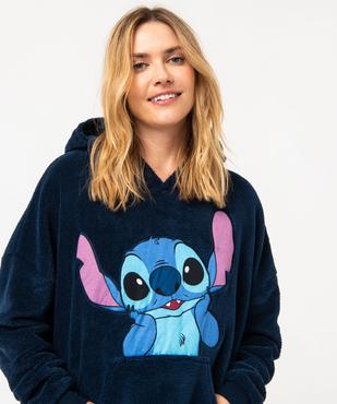 Chemise de nuit XXL à capuche motif Stitch femme - Disney vue3 - LILO & STITCH - GEMO