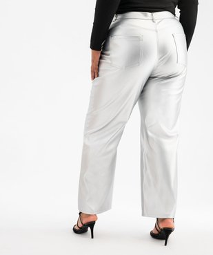 Pantalon large brillant femme grande taille vue5 - GEMO (G TAILLE) - GEMO