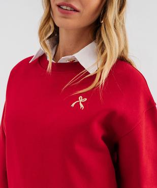 Sweat à motif femme - Gémo X Lulu la Nantaise vue2 - GEMO 4G FEMME - GEMO