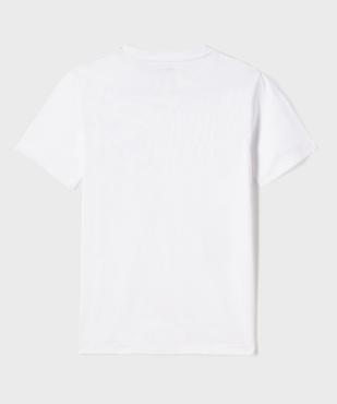 Tee-shirt à manches courtes uni garçon vue6 - GEMO (JUNIOR) - GEMO