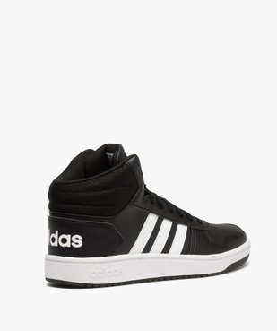 Baskets homme semi-montantes bicolores – Adidas Hoops vue4 - ADIDAS - GEMO