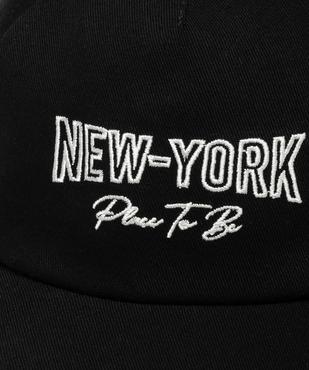 Casquette garçon classique avec broderie New York vue3 - GEMO (JUNIOR) - GEMO