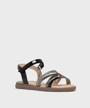 Sandales à brides fermeture scratch fille - Lovely Wings vue2 - LOVELY WINGS - GEMO