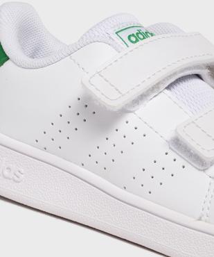 Baskets basses à scratch modèle Advantage CF garçon - Adidas vue6 - ADIDAS - GEMO