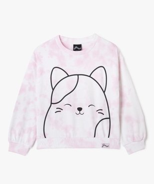 Sweat imprimé intérieur molletonné fille - Original Squishmallows vue1 - SQUISHMALLOWS - GEMO