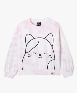 Sweat imprimé intérieur molletonné fille - Original Squishmallows vue1 - SQUISHMALLOWS - GEMO