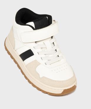 Baskets montantes à semelle crantée et scratch garçon vue5 - 5 MILES - GEMO