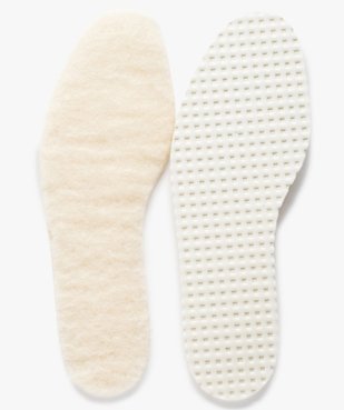 Semelle 100% laine homme vue1 - GEMO(ENTRETIEN) - GEMO