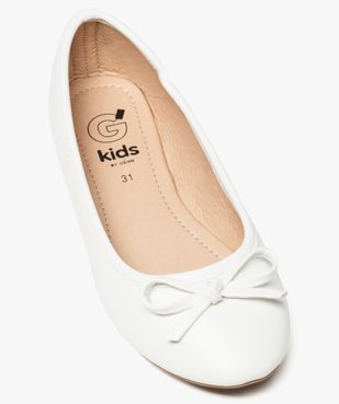 Ballerines fille unies à nœud décoratif vue5 - LOVELY WINGS - GEMO