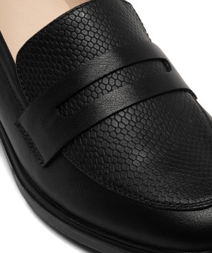 Mocassins unis à détail doré femme vue7 - VALENTINA BALDA - GEMO