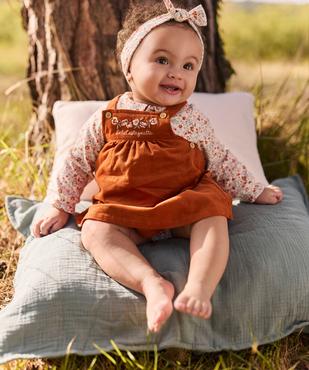 Ensemble 3 pièces bébé fille robe, body et bandeau - LuluCastagnette vue6 - LULUCASTAGNETTE - GEMO