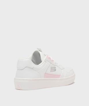 Baskets basses en matière vegan et semelle à mémoire de forme femme - Skechers vue3 - SKECHERS - GEMO