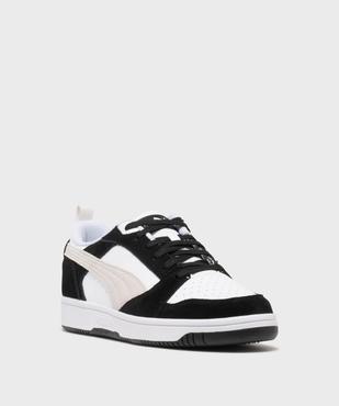 Baskets basses en cuir Rebound V6 homme - Puma vue2 - PUMA - GEMO