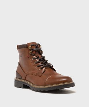 Low-boots à bout droit à lacets homme - Redskins vue2 - REDSKINS - GEMO