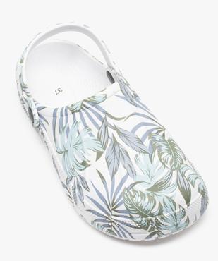 Sabots souples femme spécial plage imprimés jungle vue5 - GEMO (PLAGE) - GEMO