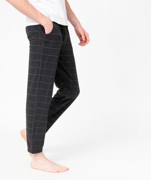 Pantalon de pyjama en jersey à taille élastique homme vue1 - GEMO(HOMWR HOM) - GEMO