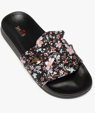 Mules de piscine femme dessus drapé – Shoes by LTDC vue5 - SHOES BY LTDC - GEMO
