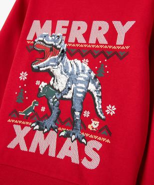 Sweat de Noël à sequins réversibles garçon vue4 - GEMO (ENFANT) - GEMO