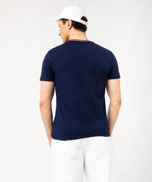 Tee-shirt manches courtes imprimé  - Allez les bleus vue4 - ALLEZ LES BLEUS - GEMO