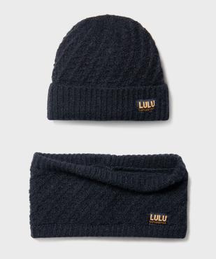 Ensemble 2 pièces bonnet et snood doublés polaire bébé - LuluCastagnette vue1 - LULUCASTAGNETTE - GEMO