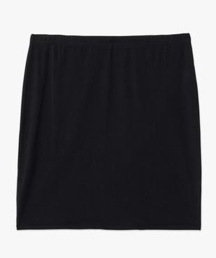 Jupe femme grande taille coupe droite en maille extensible vue4 - GEMO (G TAILLE) - GEMO
