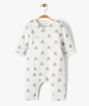 Pyjama bébé à ouverture croisée - LuluCastagnette vue2 - LULUCASTAGNETTE - GEMO