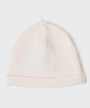 Bonnet naissance en jersey à revers (lot de 2)  vue11 - GEMO(BB COUCHE) - GEMO