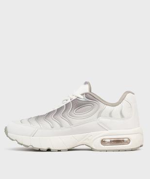 Baskets en mesh à semelle épaisse avec bulle d'air translucide homme vue3 - 5 MILES GEMO FOR GOOD - GEMO