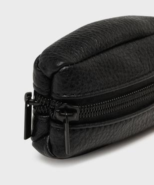 Porte-monnaie à double poche zippé femme vue2 - GEMO (ACCESS) - GEMO