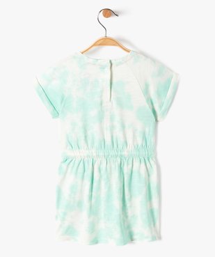 Robe bébé fille en maille tie and dye - Camps United vue3 - CAMPS UNITED - GEMO