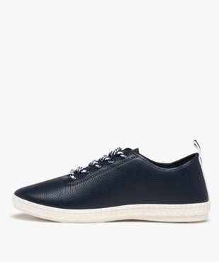 Baskets femme unies à tige extra souple – Terre de Marins vue3 - TERRE DE MARINS - GEMO