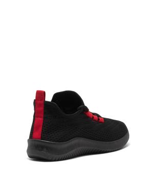 Baskets homme unies et souples en mesh  vue4 - GEMO (SPORTSWR) - GEMO