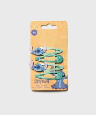 Pinces cli-clac motif Stitch fille (lot de 4) - Disney  vue1 - LILO & STITCH - GEMO