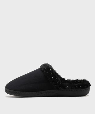 Chaussons mules femme - Isotoner vue3 - ISOTONER - GEMO