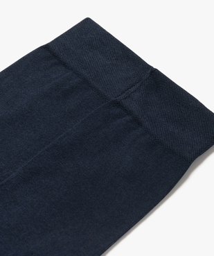 Chaussettes fines tige haute homme (lot de 2) vue2 - GEMO(HOMWR HOM) - GEMO