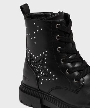 Boots crantés avec strass et paillettes fille - Chipie vue6 - CHIPIE - GEMO