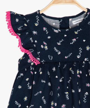 Blouse bébé fille à manches volantées - Lulu Castagnette vue2 - LULUCASTAGNETTE - GEMO