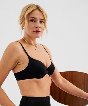 Soutien-gorge corbeille en microfibre femme vue2 - GEMO(HOMWR FEM) - GEMO