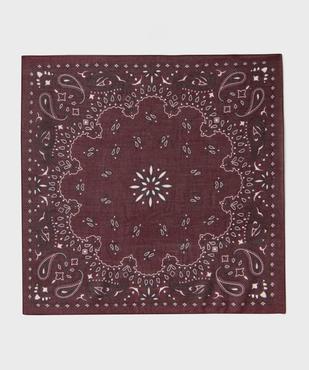 Foulard carré esprit bandana femme vue2 - GEMO (ACCESS) - GEMO